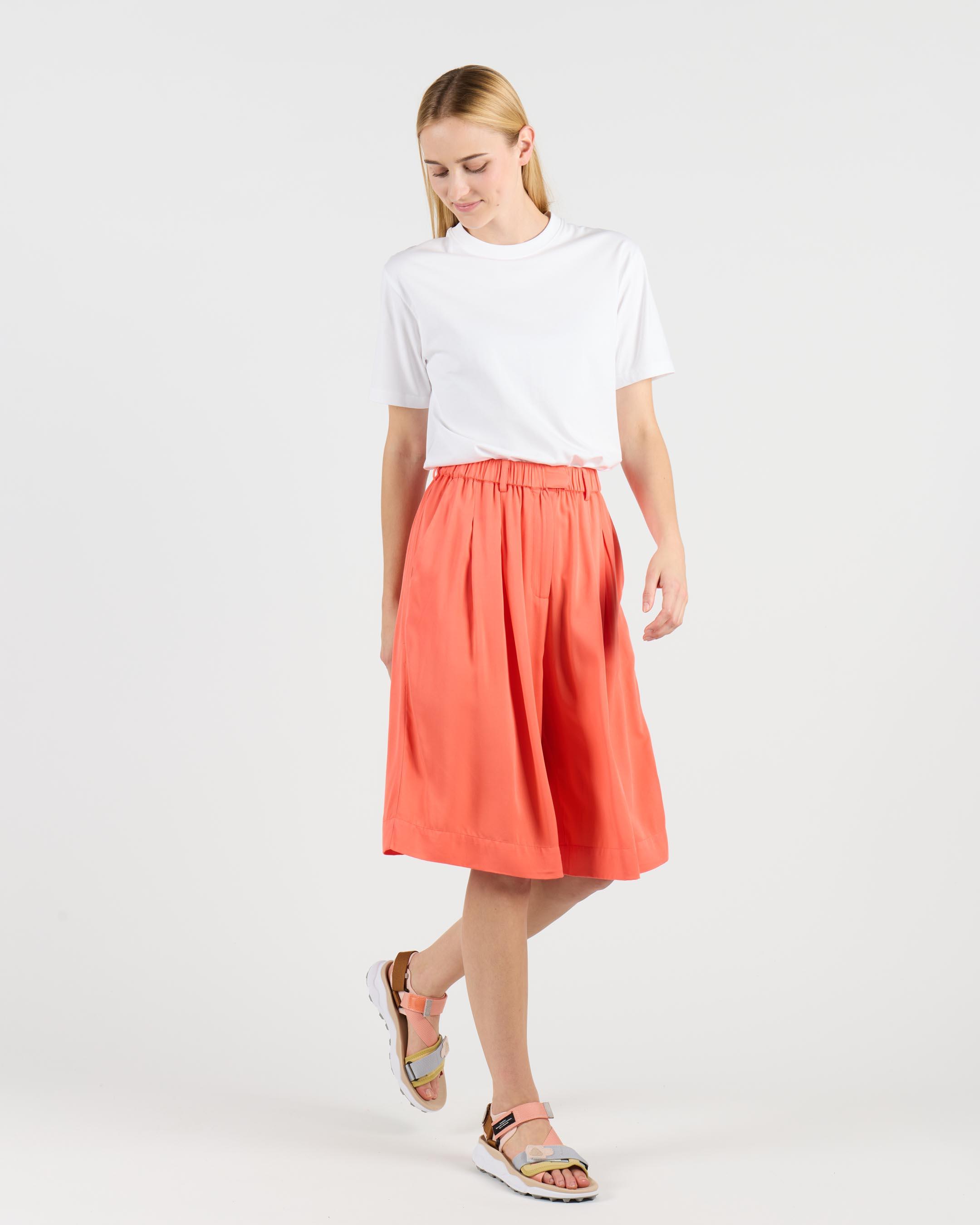 Wemoto Alba Skirt Pants Coral Damen Viskose Hosenrock orange